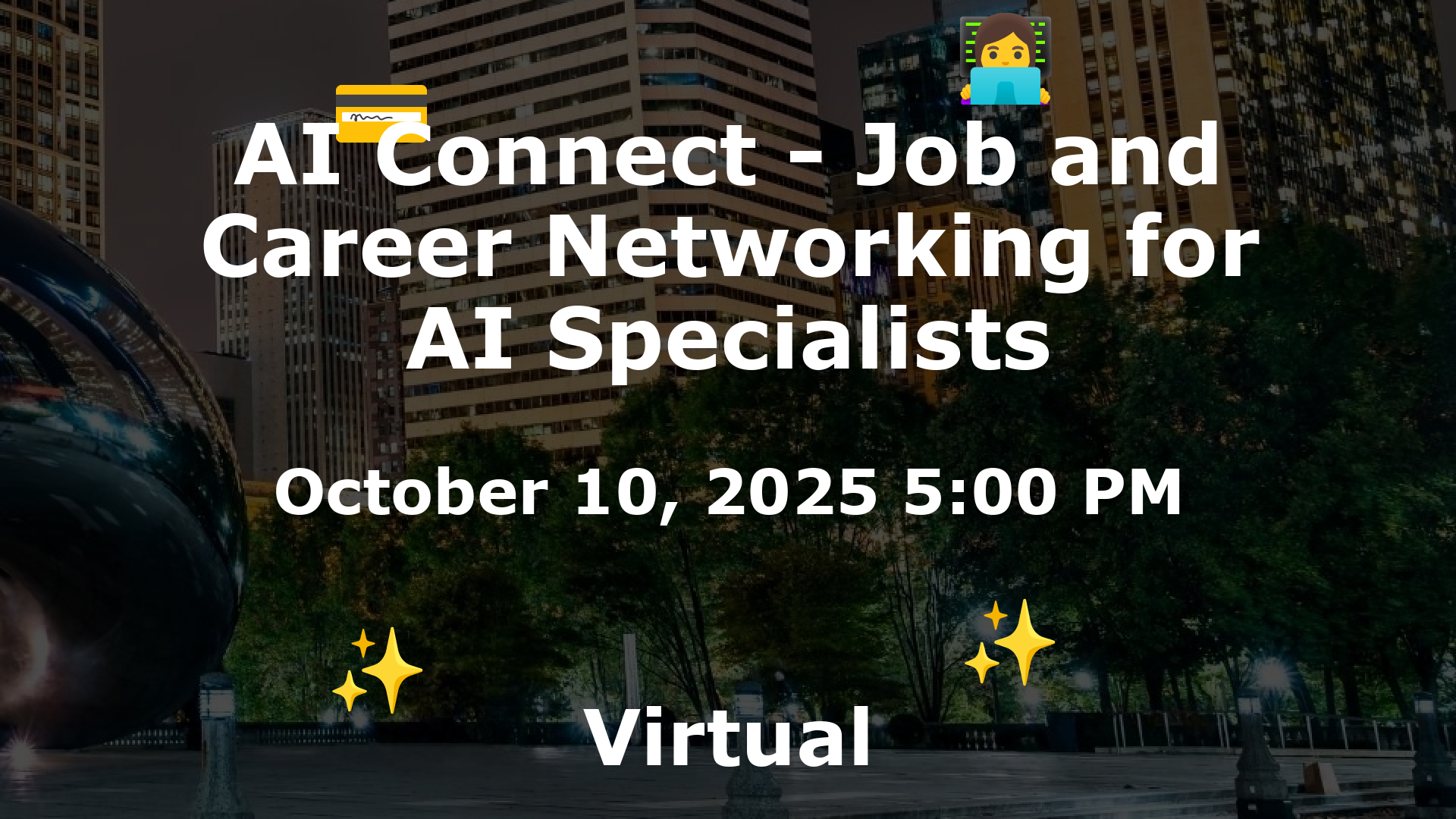 AI Connect - Job and Career Networking for AI Specialists event image